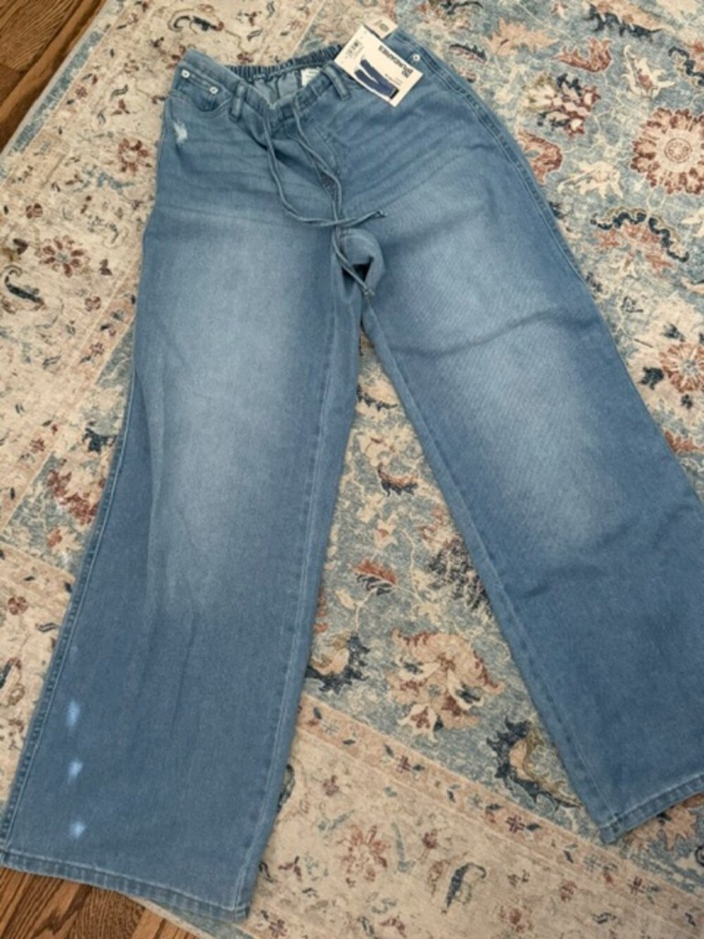 (4 for $20) TIME AND TRU Pull On Mid-Rise Wide Leg Jeans - XS - NWT